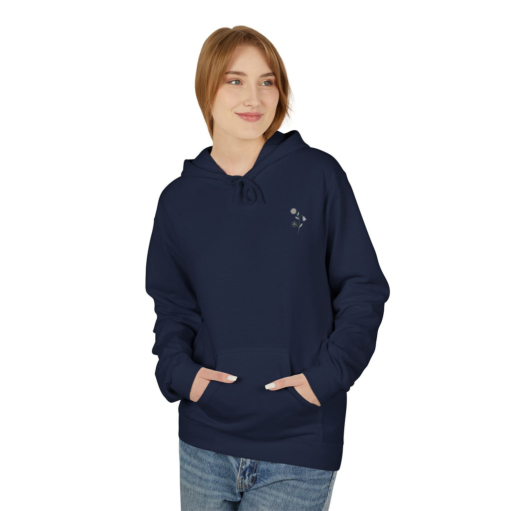 Grow At Your Own Pace Floral Hoodie