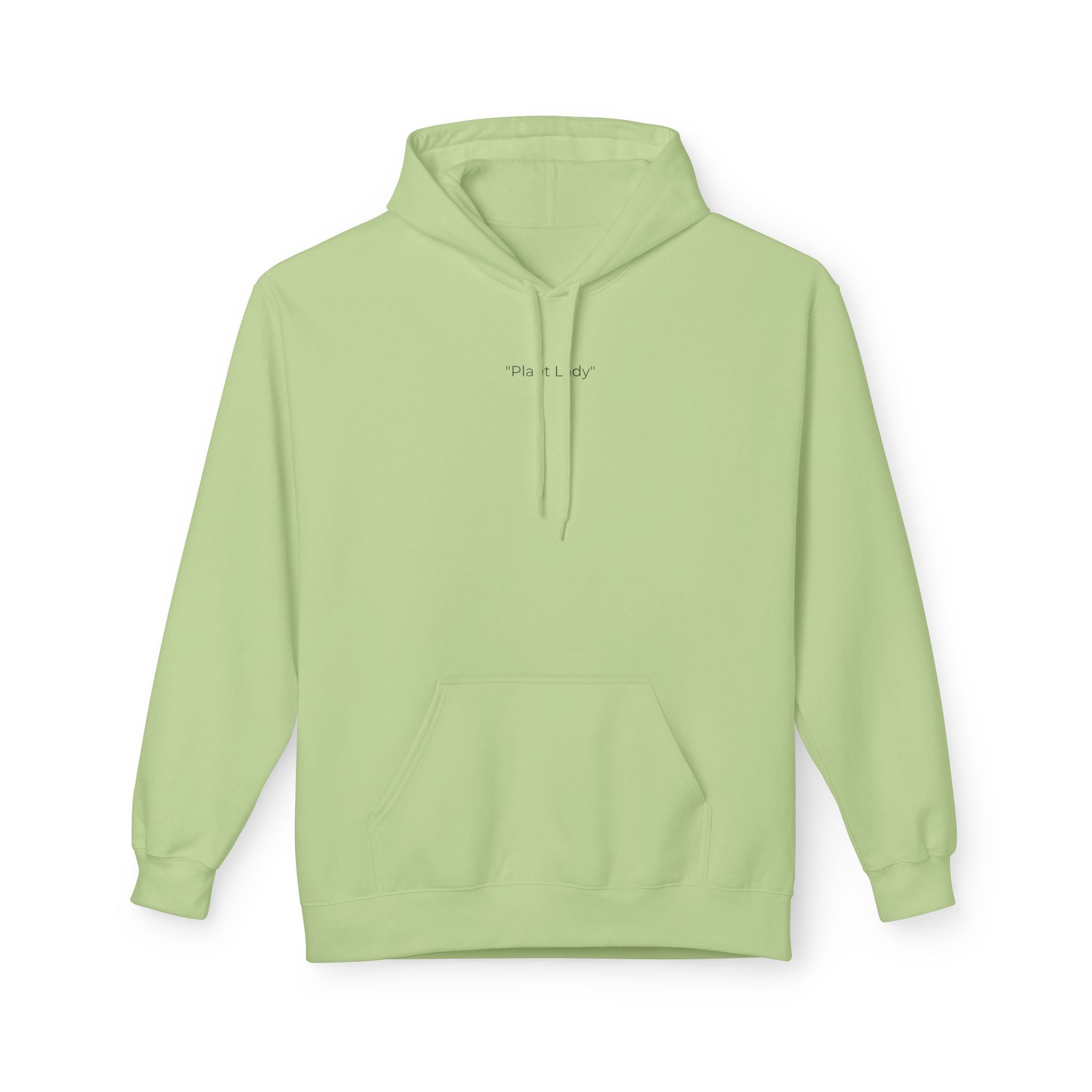 Botanical Monstera & Protea Hoodie — Floral Tropical Back Print