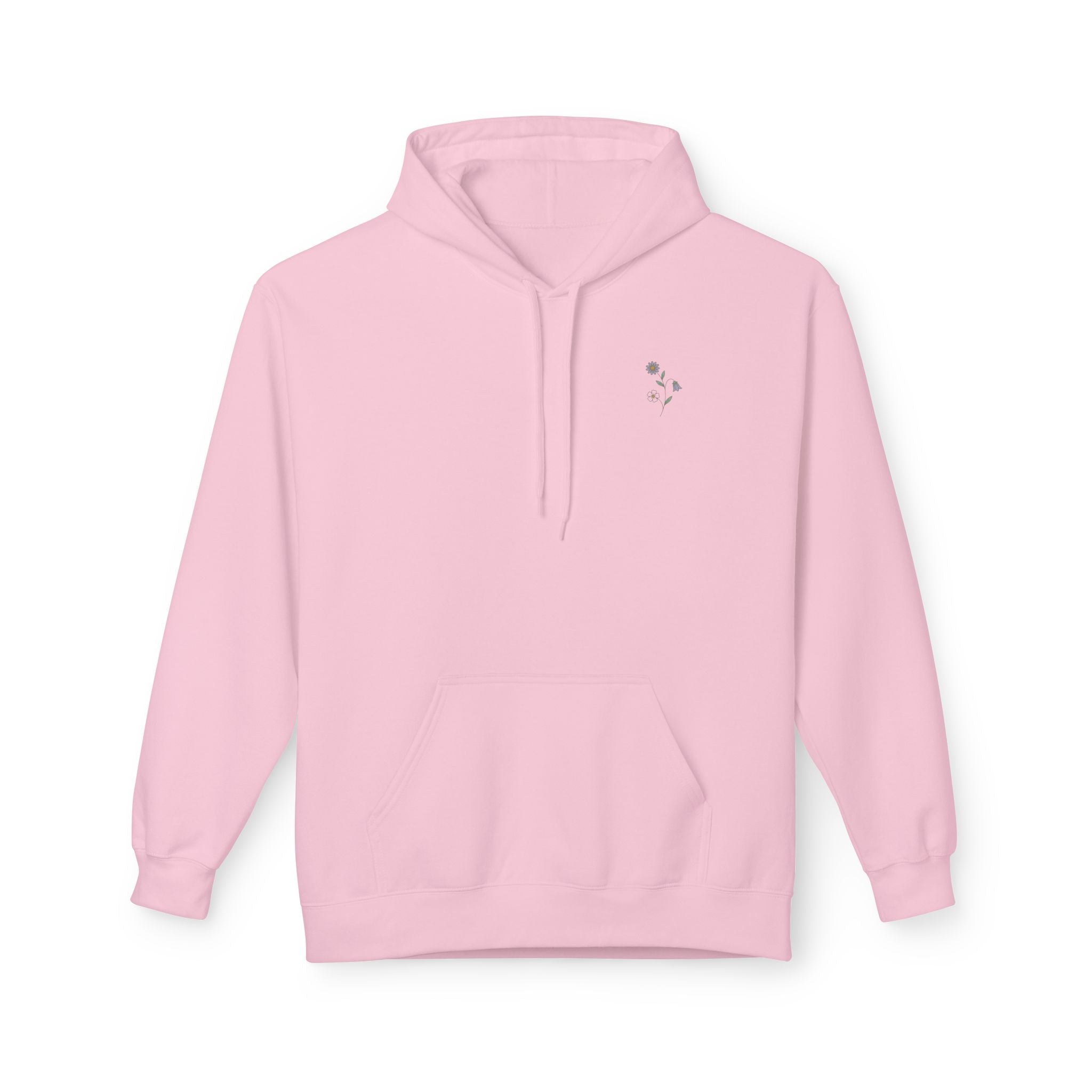 Grow At Your Own Pace Floral Hoodie
