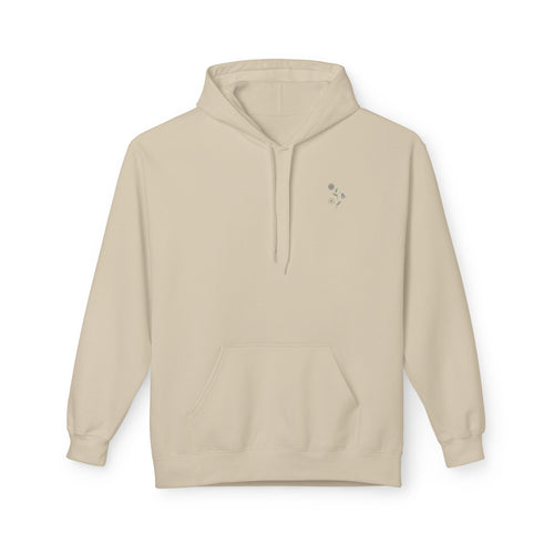 Grow At Your Own Pace Floral Hoodie