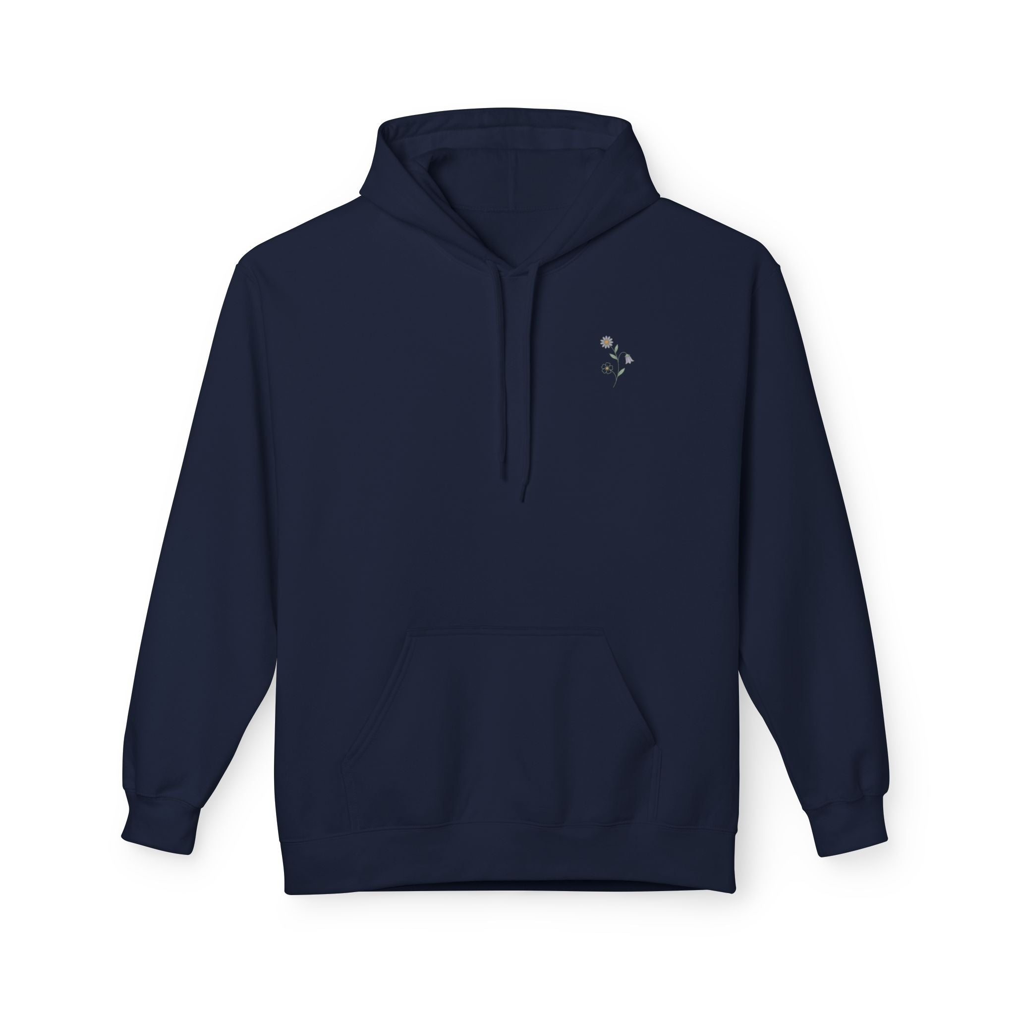 Grow At Your Own Pace Floral Hoodie
