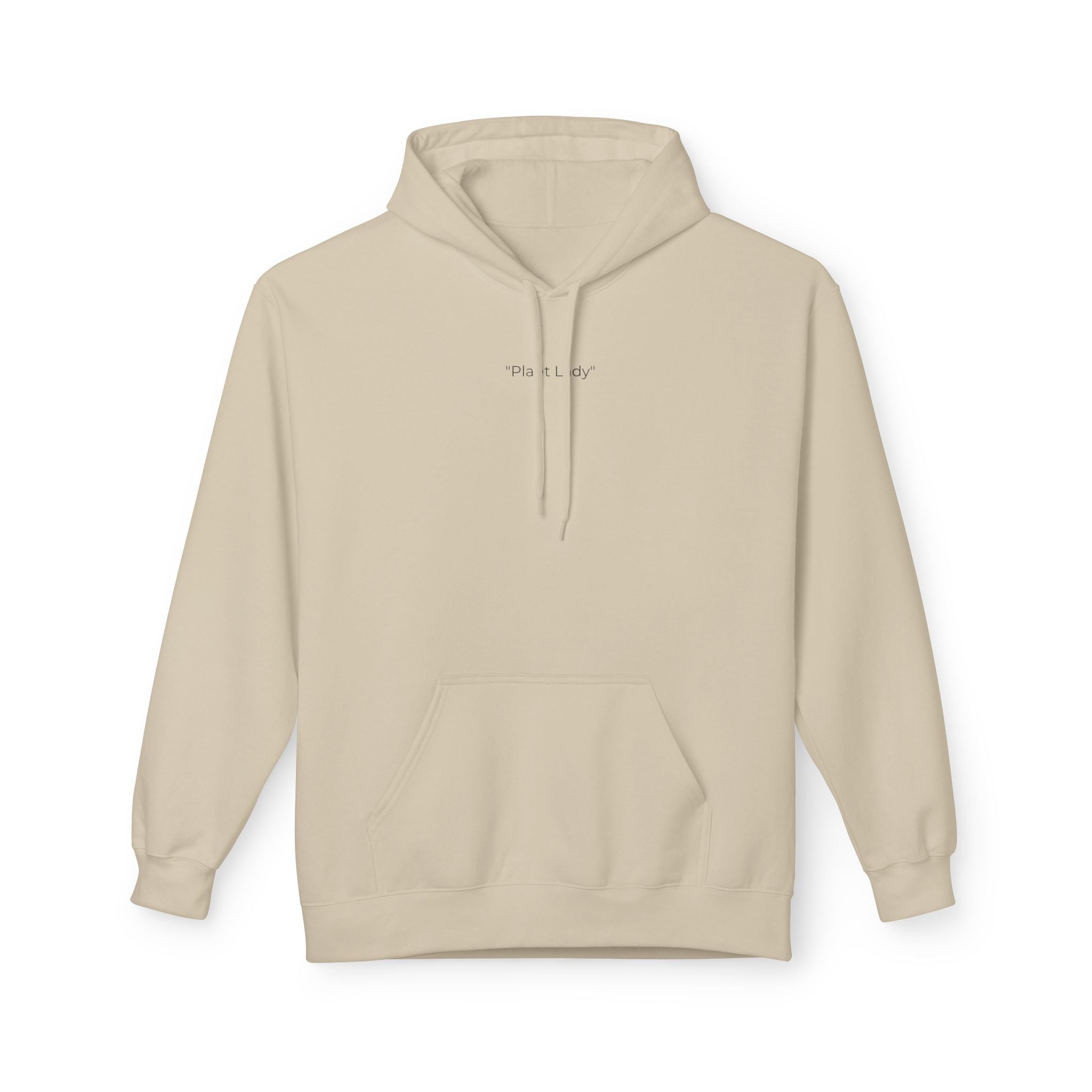 Botanical Monstera & Protea Hoodie — Floral Tropical Back Print