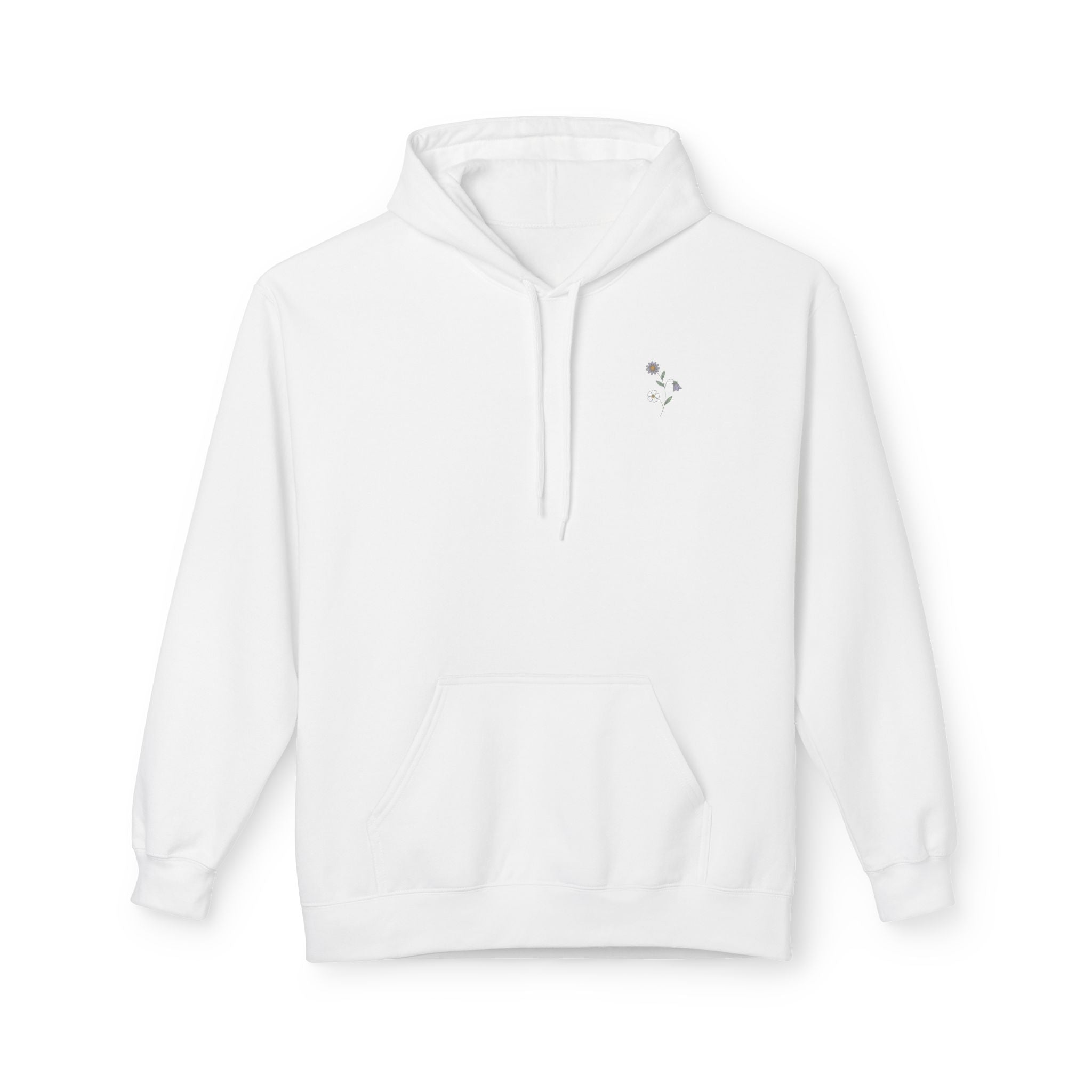 Grow At Your Own Pace Floral Hoodie